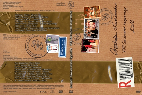 A 2010-es XXII. Szilveszteri hangverseny DVD borítója
